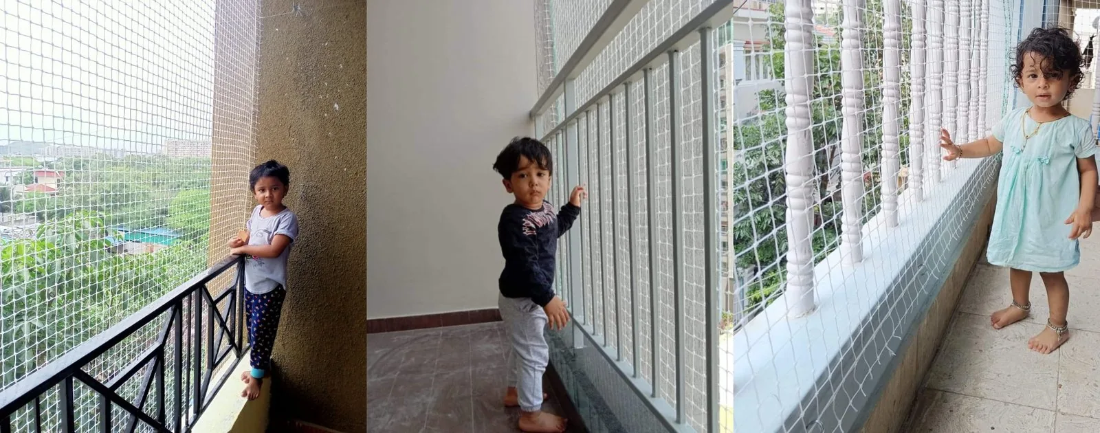 Children & Pet Safety Nets installation example 2