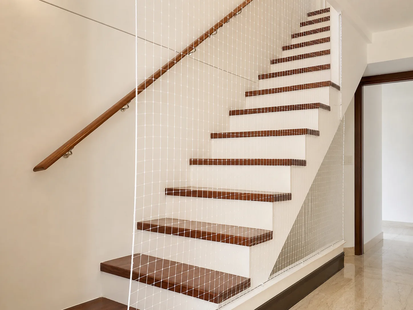 Duct & Staircase Safety Nets installation example 3